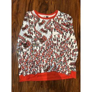 Where's Waldo Mens Ugly Christmas Sweater Size 3XL Santa Holiday Funny NWOT